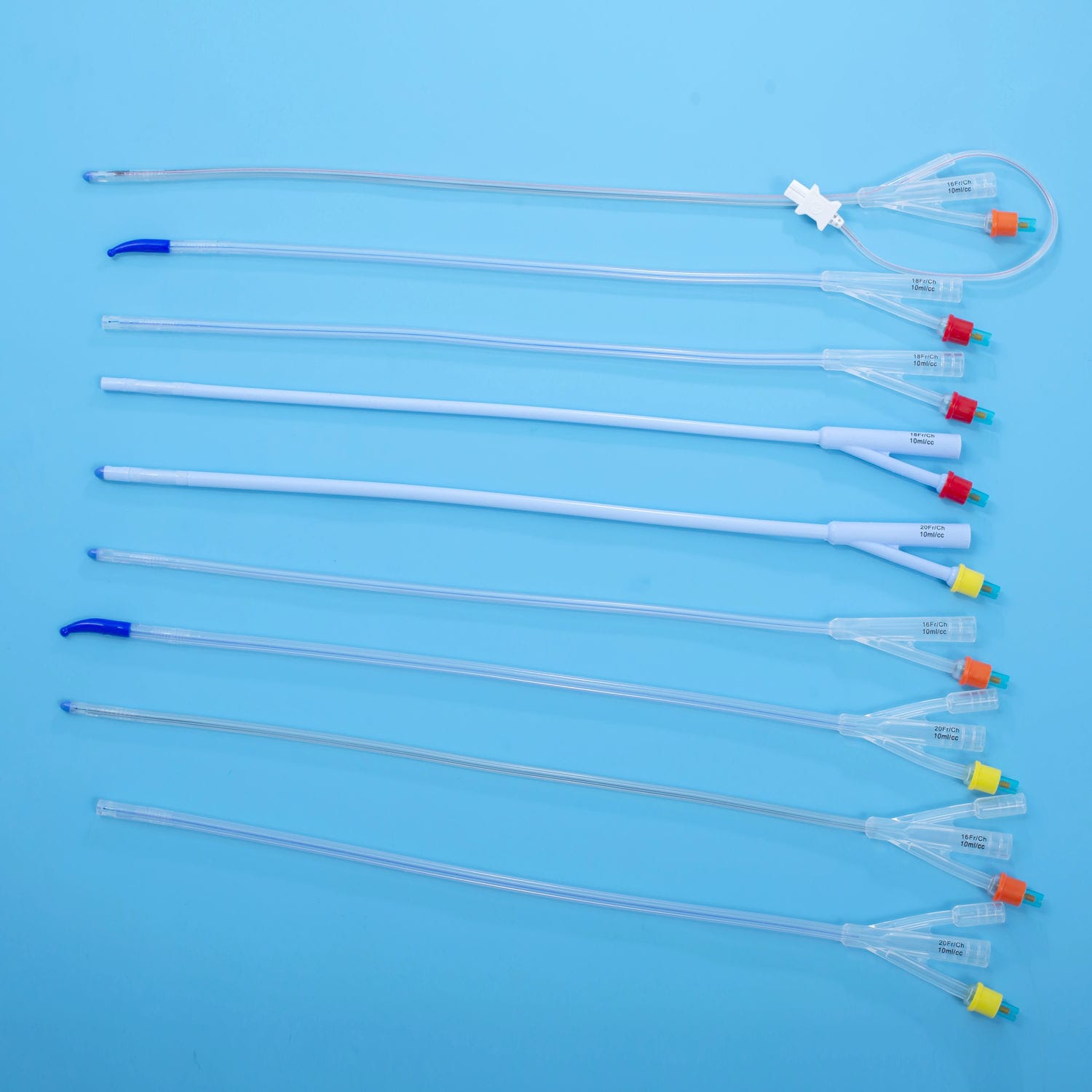 Urine drainage catheter flat balloon Haiyan Kangyuan Medical Instrument urethral