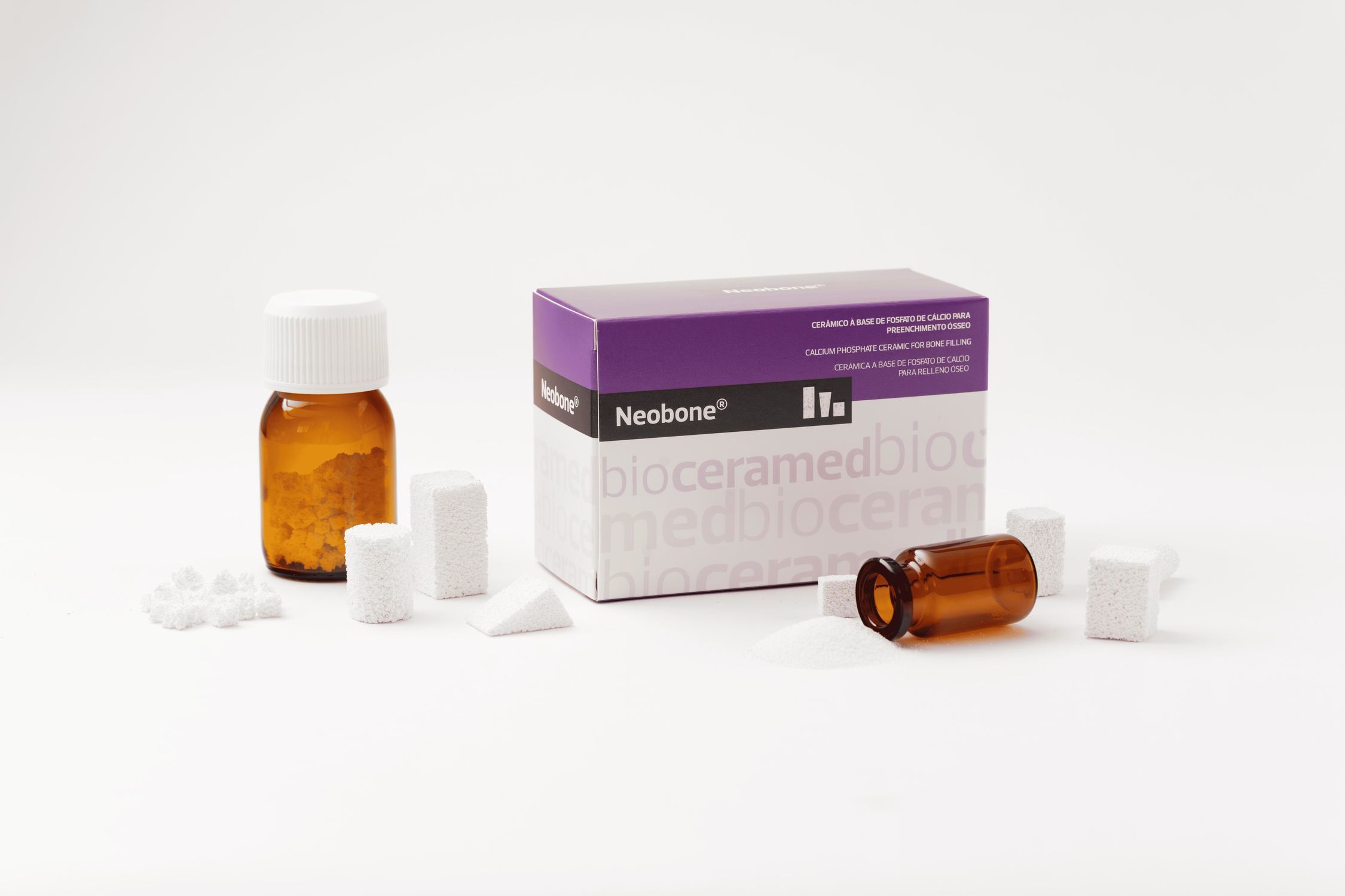 Synthetic bone substitute - Neobone® - Bioceramed - for