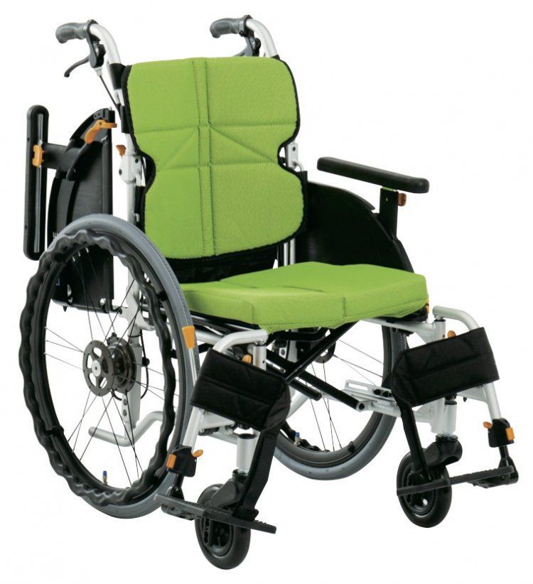 Manual wheelchair - NEXT-51B series - Matsunaga Manufactory 