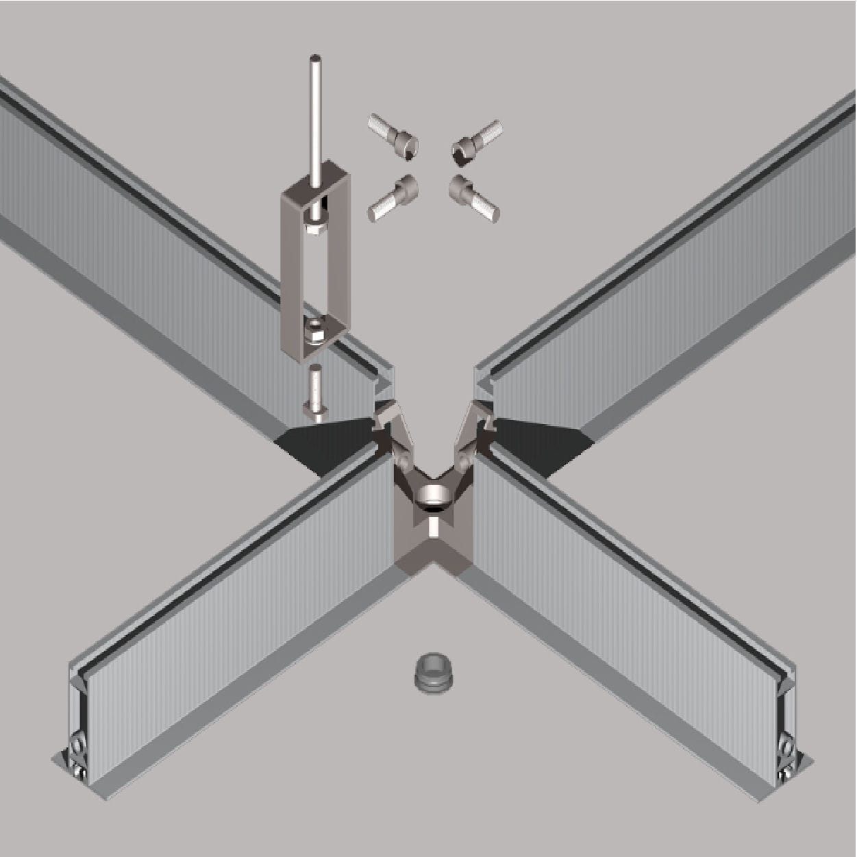 Cleanroom modular ceiling - CK2000 - MayAir Manufacturing (M) Sdn Bhd