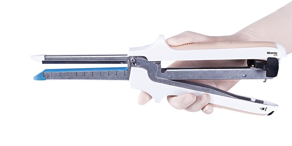 Linear surgical stapler QOLC Miconvey gastrointestinal surgery