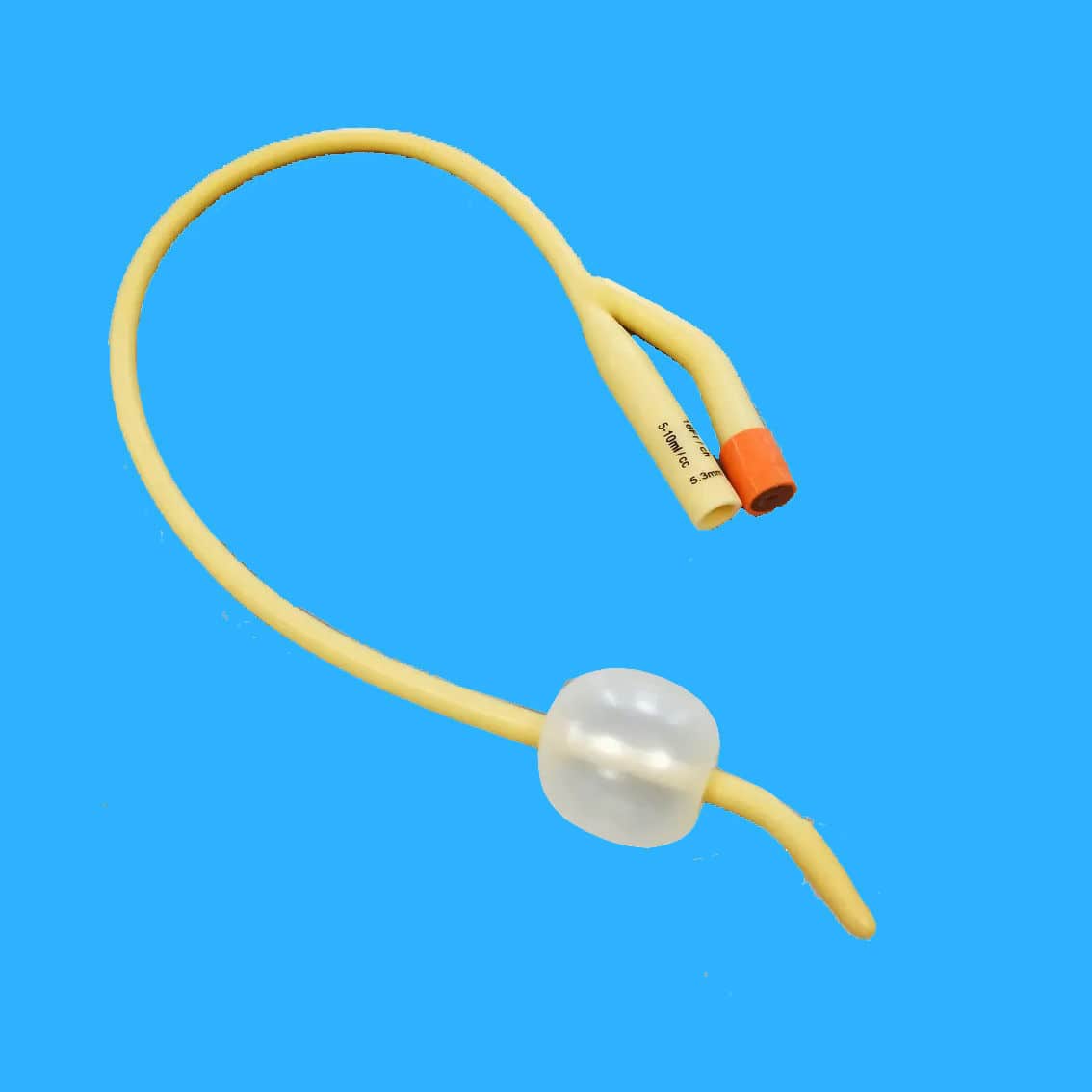 Urine drainage catheter FC HWTAi urological / doublelumen