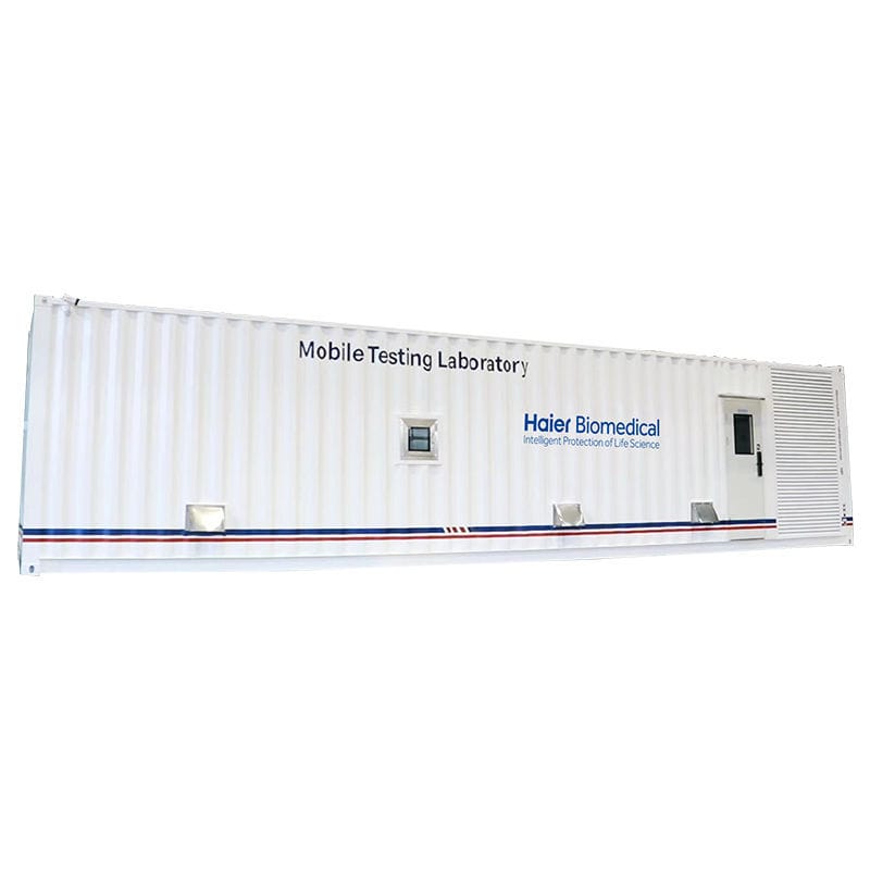 Laboratory mobile health vehicle - YJF-12X1H - Haier Biomedical - container