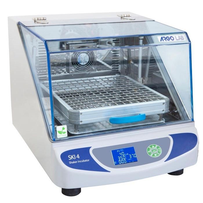 Benchtop laboratory incubator SKI 4 Argolab shaking