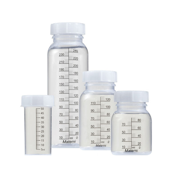 Polypropylene baby bottle MEP series Materni Medical singleuse