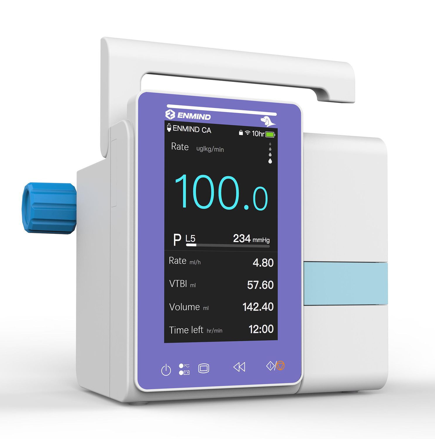 1channel infusion pump ENV5 Vet Shenzhen Enmind Technology Co