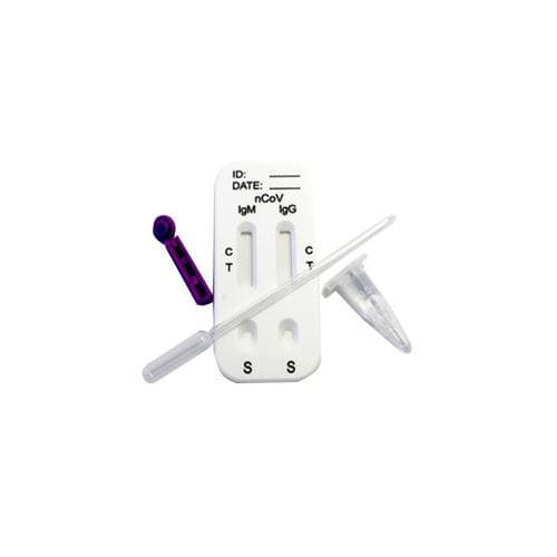 COVID-19 test kit - MedZon Health - for antibodies / blood / cassette