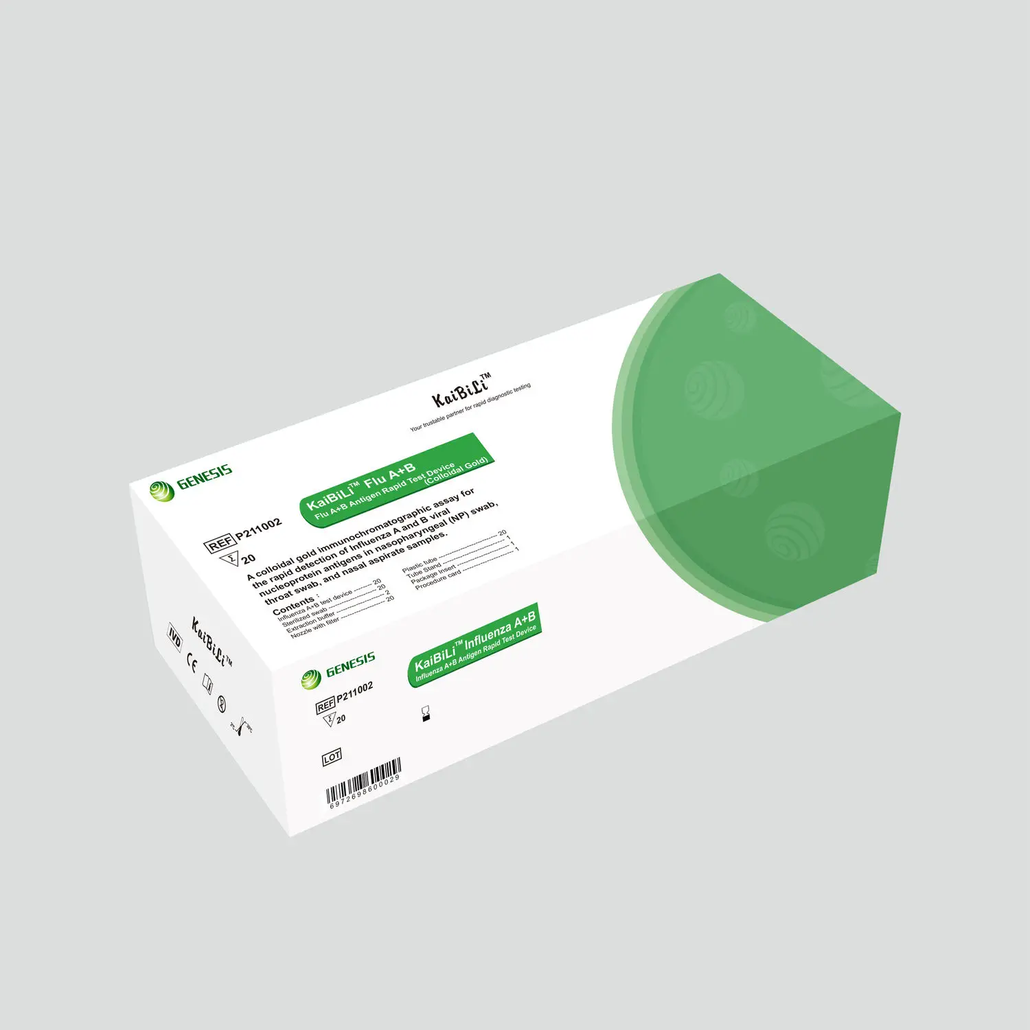 Rapid flu test - KaiBiLi™ - Hangzhou GENESIS Biodetection