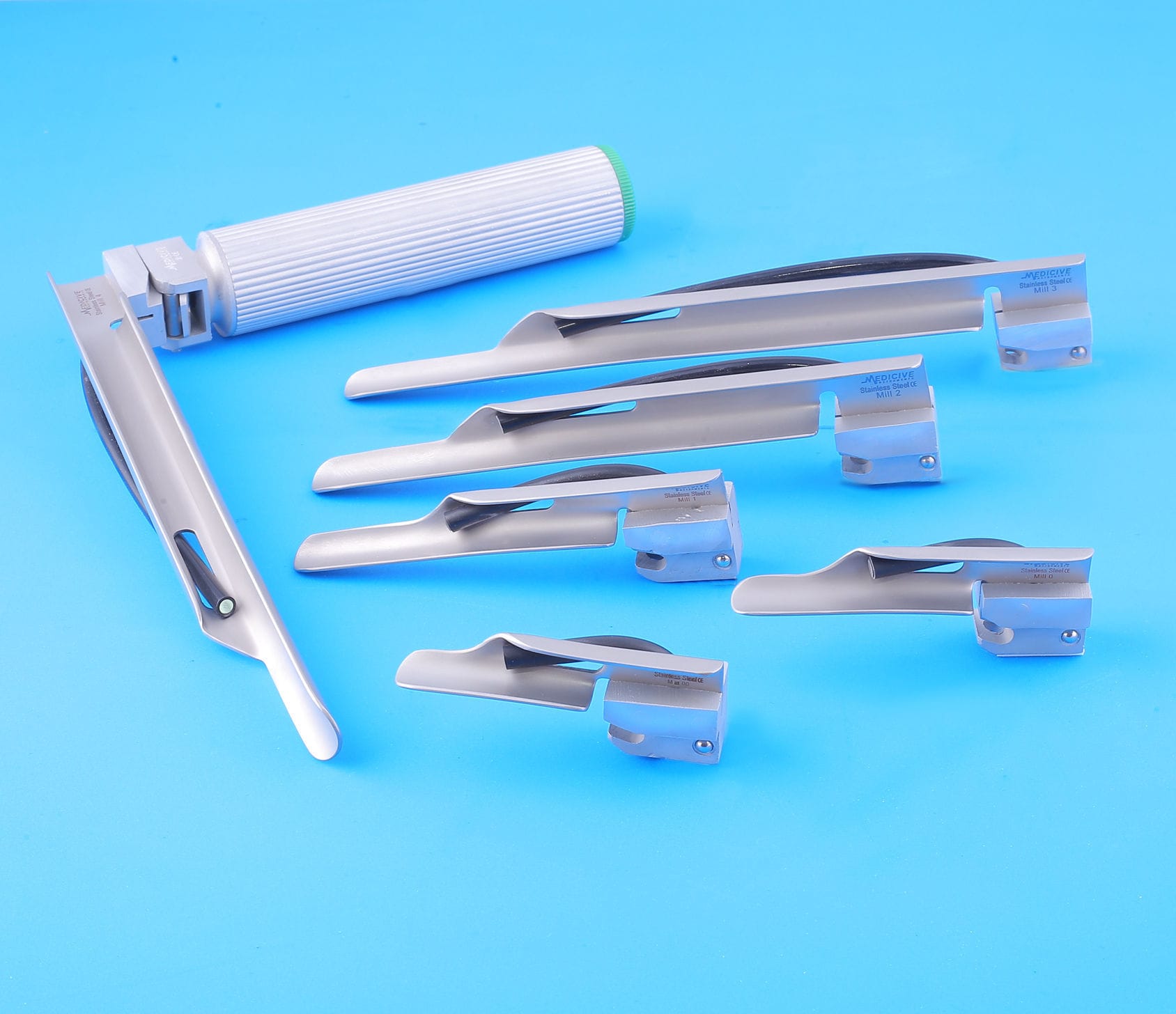 Miller laryngoscope blade MDI070007200 Mediciveins metal