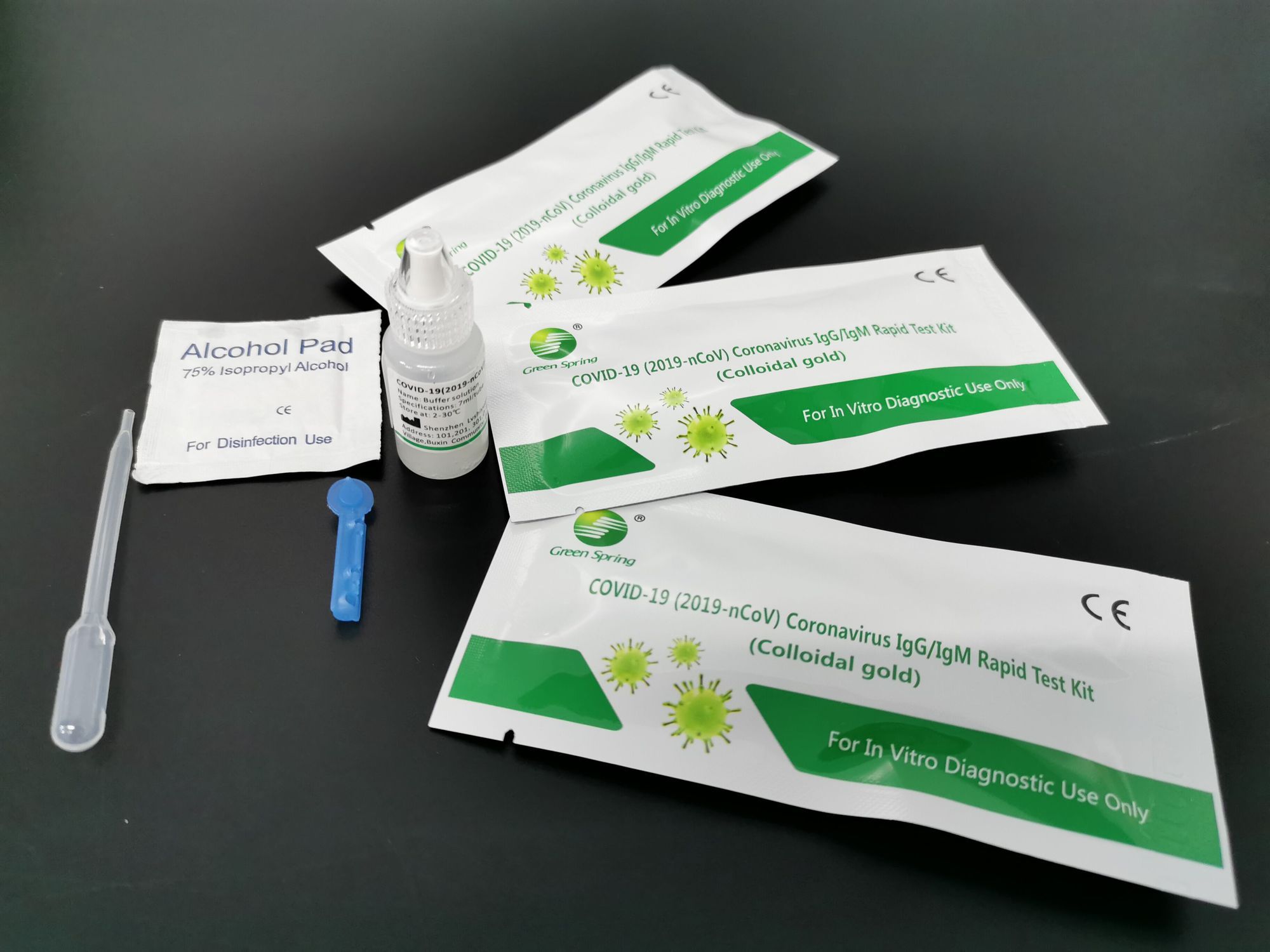 COVID-19 Rapid Test - Shenzhen Lvshiyuan Biotechnology Co., Ltd - IgG ...