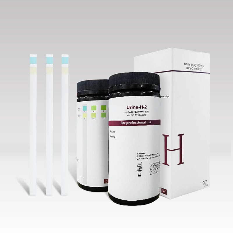 Urinalysis test strip Safecare creatinine / nitrite / pH