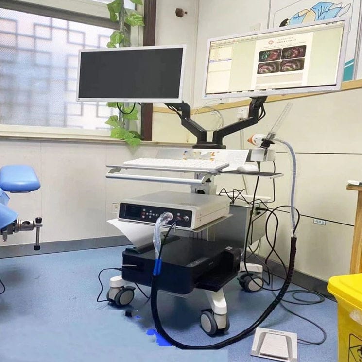 Medical cart Anorectoscope QingDao Wealthy automation equipment co