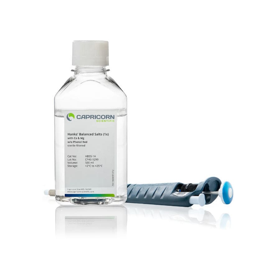HBSS reagent HBSS1A Capricorn Scientific GmbH for cell culture