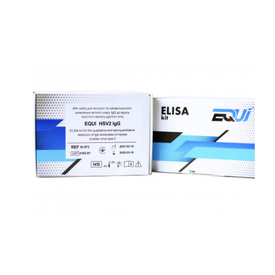 Herpes test kit EI073 Equi IgG / herpes simplex virus / ELISA