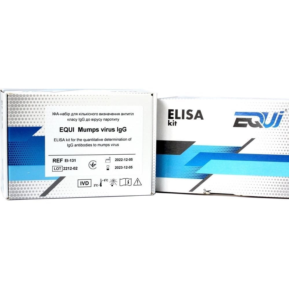 Mumps test kit EI131 Equi IgG / ELISA