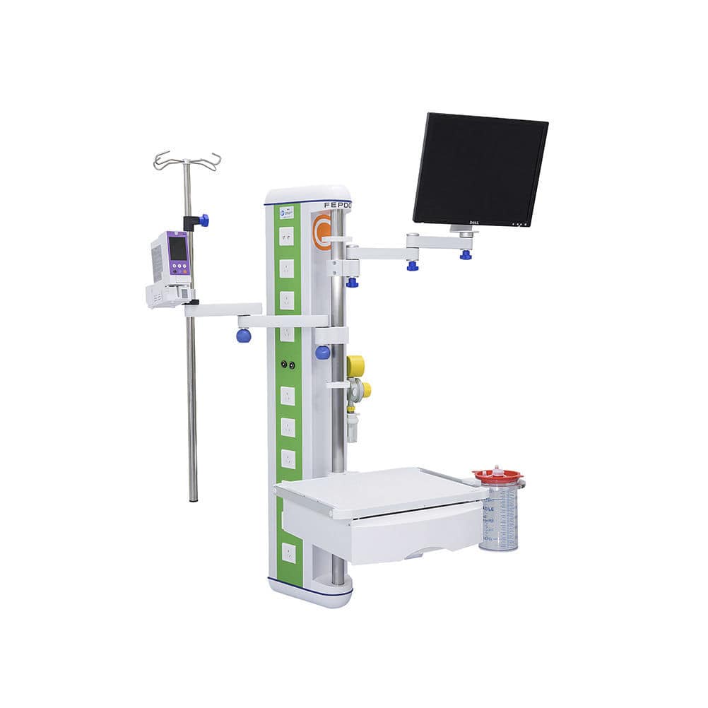Vertical bed head unit ZhLb02 Shanghai Fepdon Medical Equipment