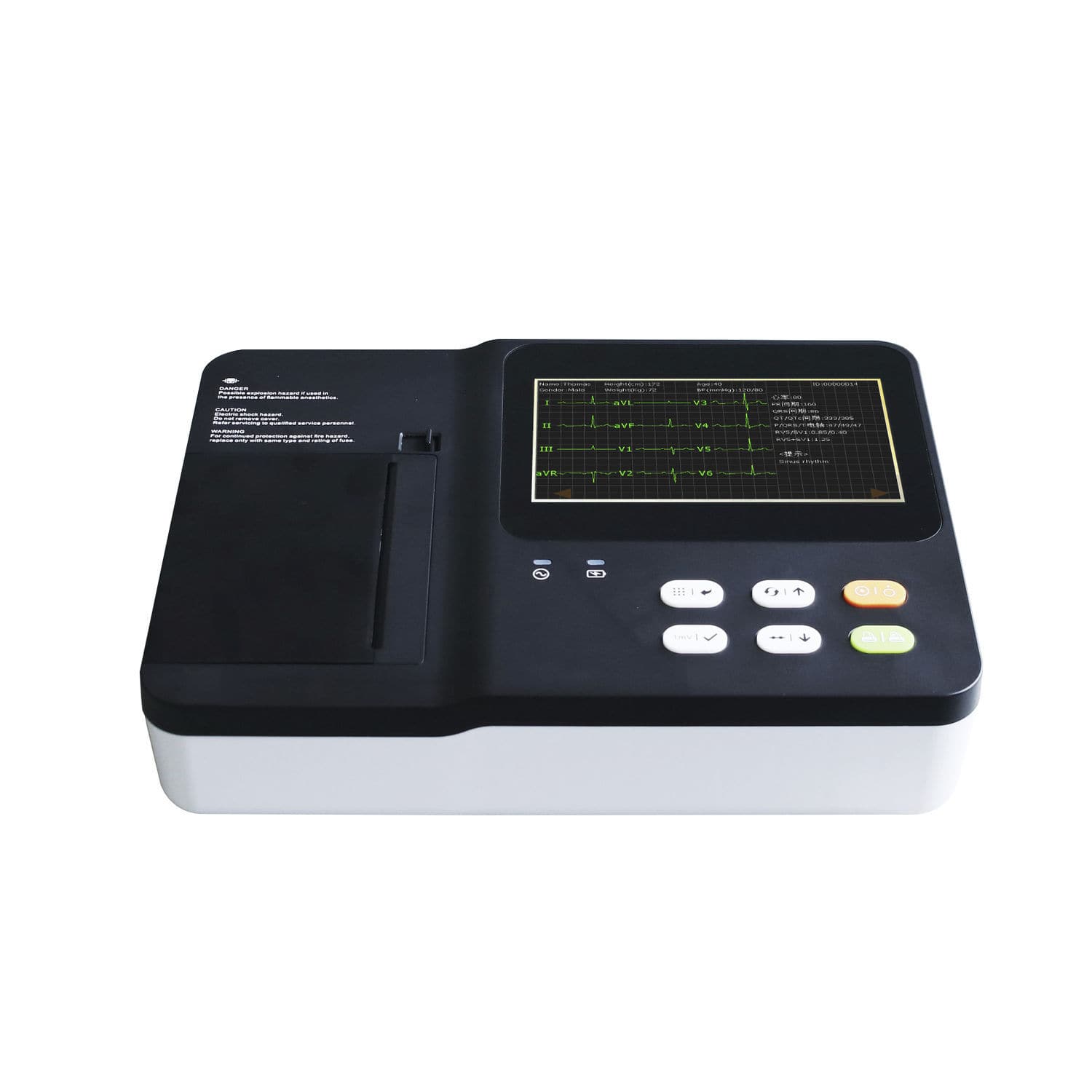 Veterinary Ecg Ruler 6-channel veterinary ECG system - DE06-VET - Dawei Medical - for small ...