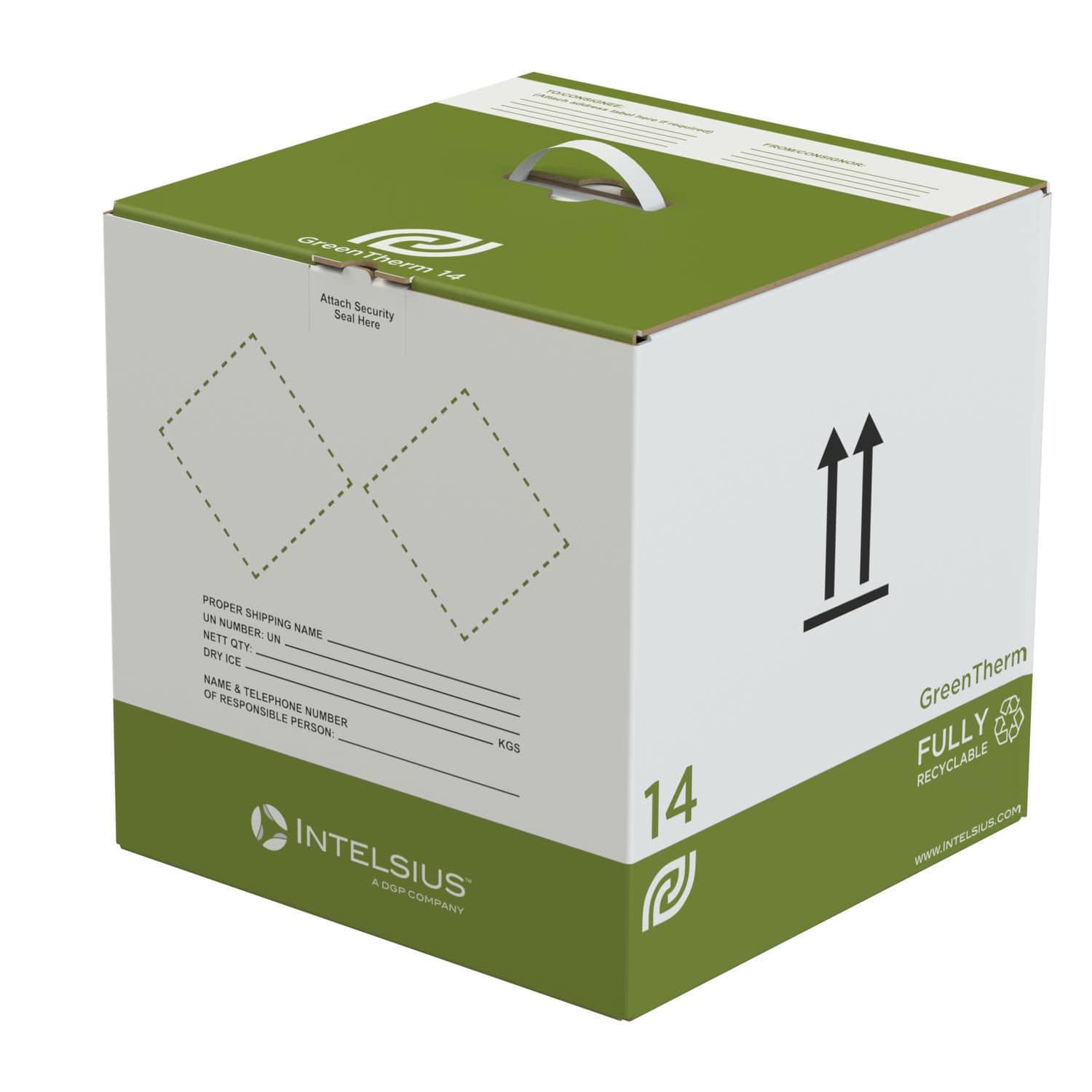 Infectious material packaging box - GreenTherm 14 - DGP Intelsius GmbH ...