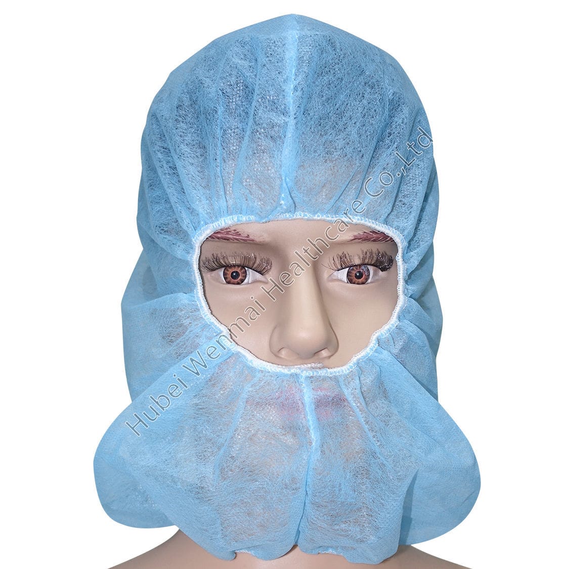 surgical hood with face shield