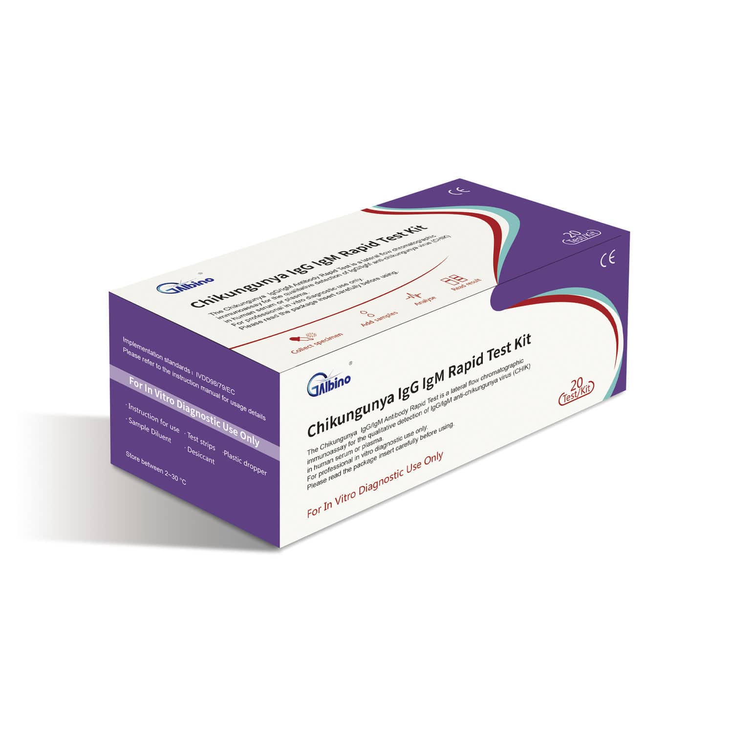 Chikungunya test kit - RTK-CHIK - Galbino Technology - for antibodies ...