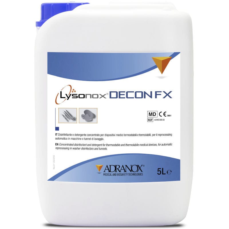 Disinfectant Cleaner Lysonox Decon Fx ADRANOX Liquid 5000 ML 10000 ML