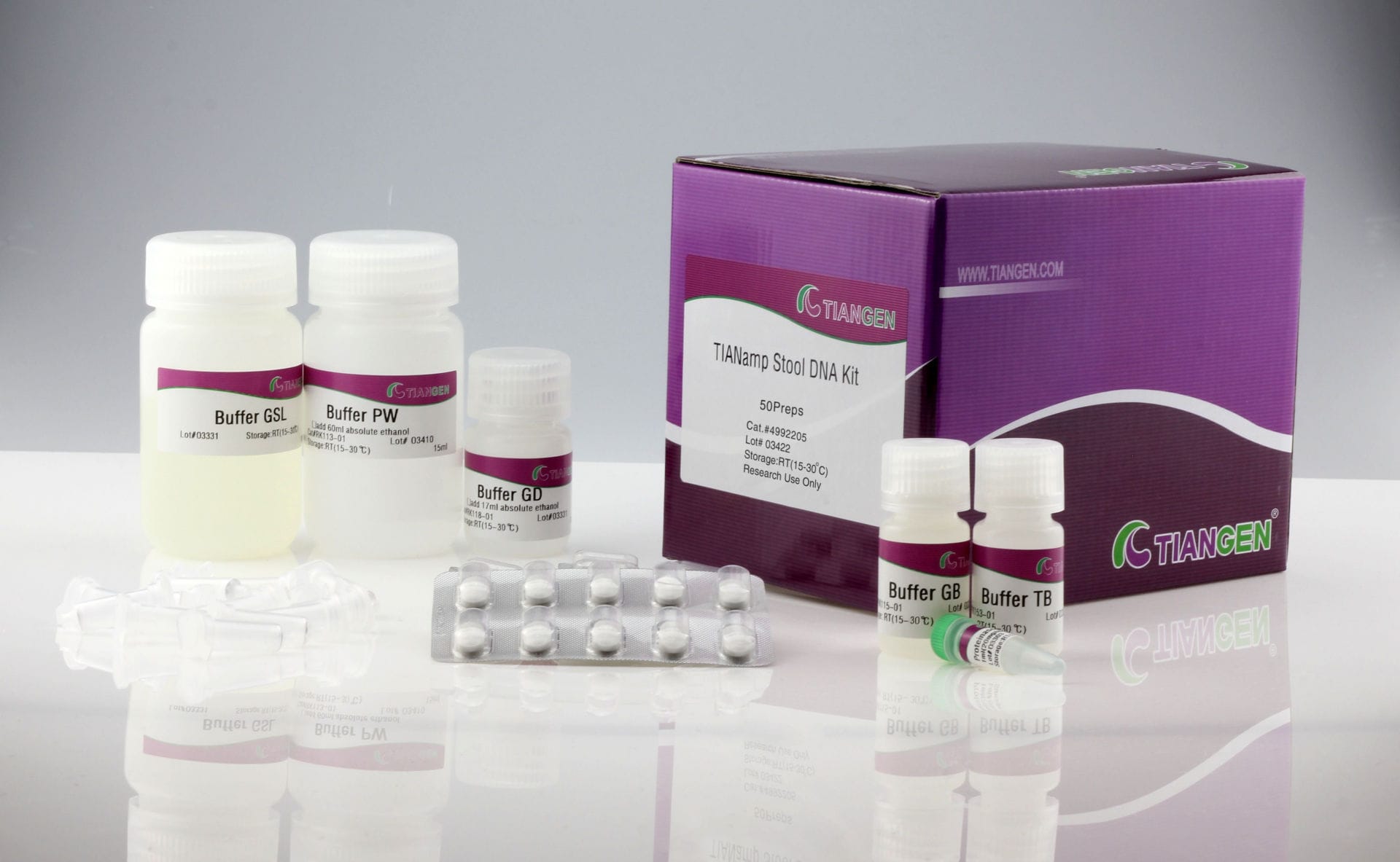 Solution reagent kit - TIANamp - Tiangen Biotech - for DNA extraction ...