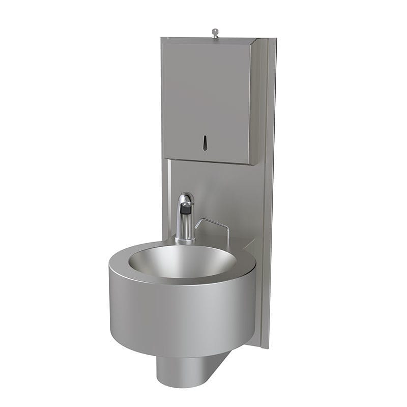 Medical wash basin - GHS310 - Proxenon - 1-station / stainless steel ...