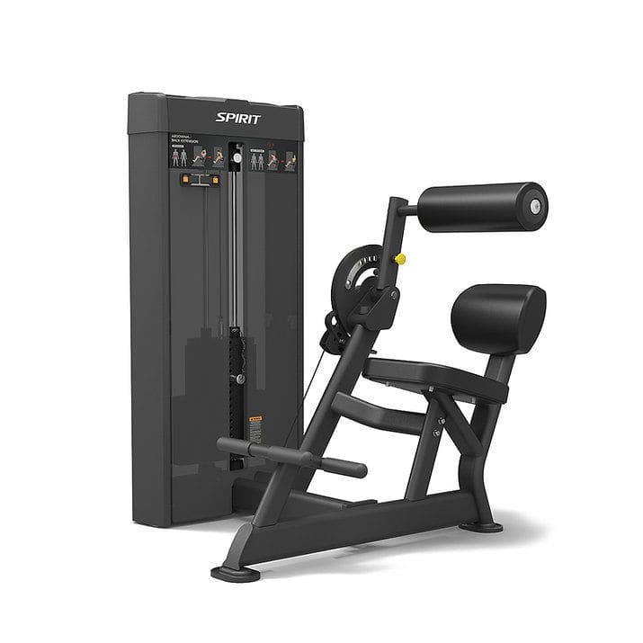 Abdominal crunch gym station SP4609 SPIRIT Fitness back extension