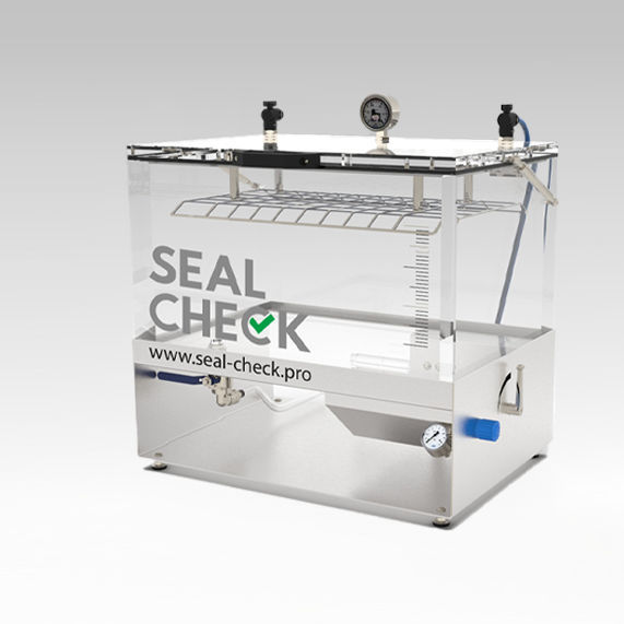Vacuum leak tester Seal Check pressure / packaging