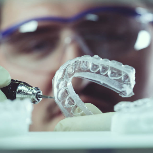 Transparent dental aligner - LINEO - Micerium Lab