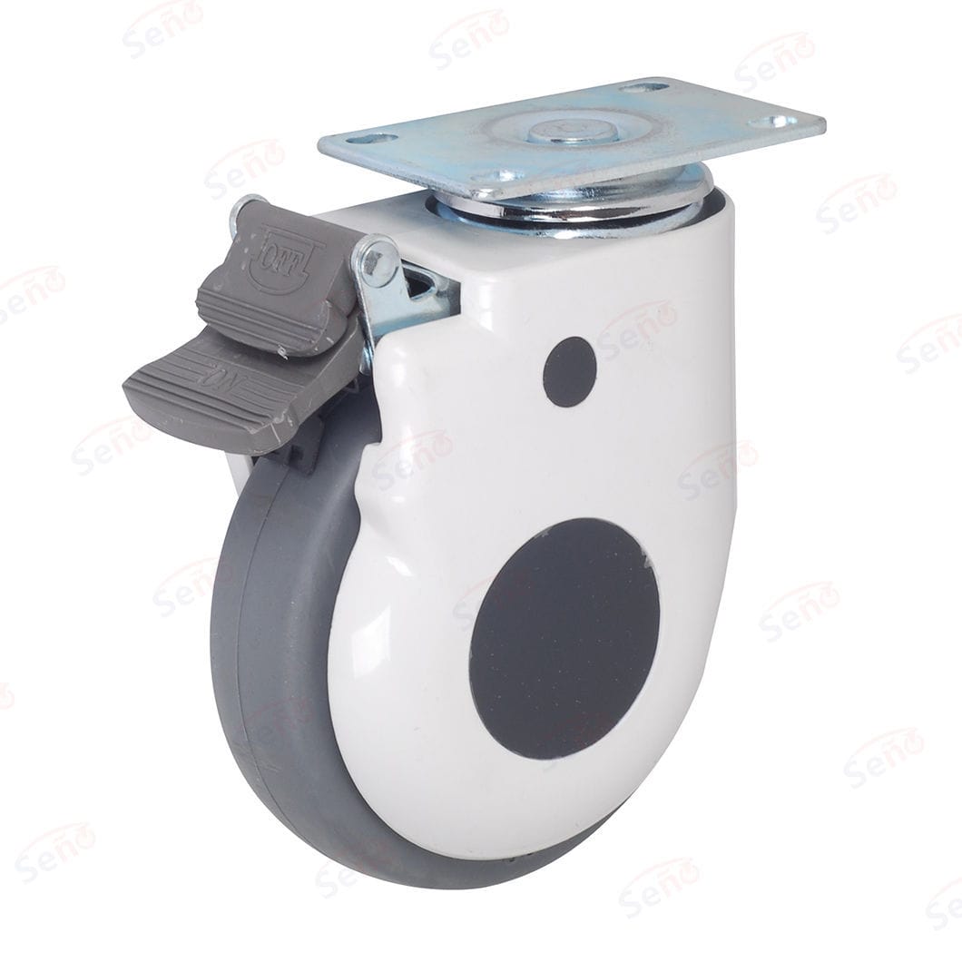 Hospital bed wheel HB0101D100TPRG Zhongshan Seño Casters and
