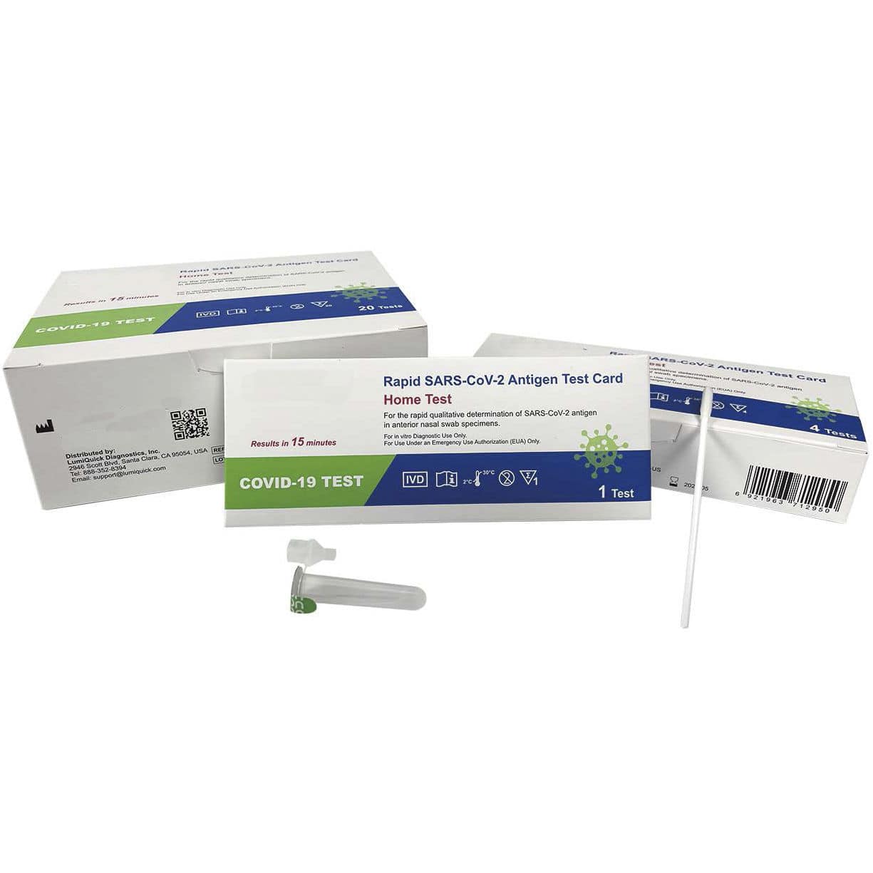 COVID19 rapid test EUA Biowin Pharmaceutical for antigens / SARS