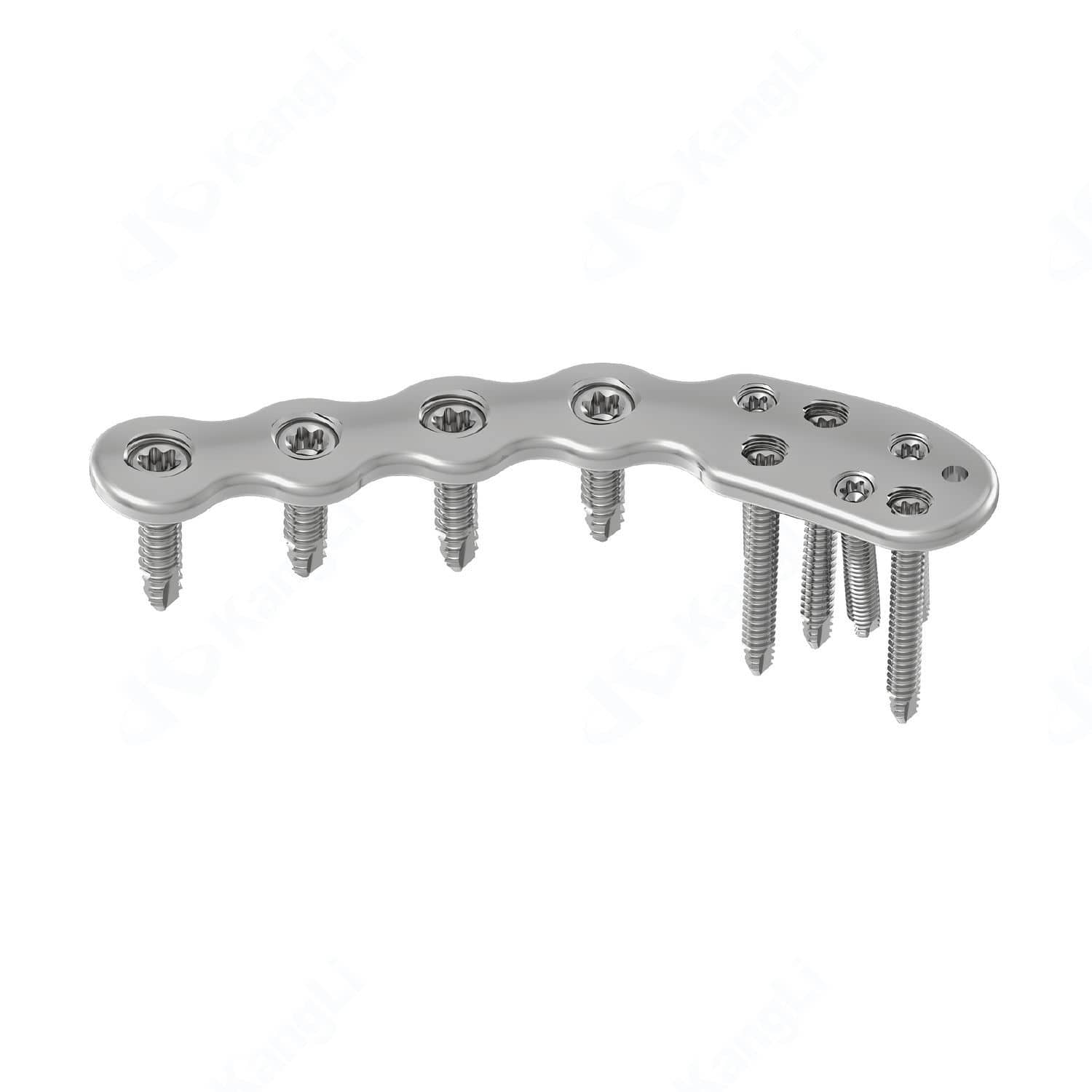 Clavicle compression plate - T4381 - Kangli Medical - locking / titanium