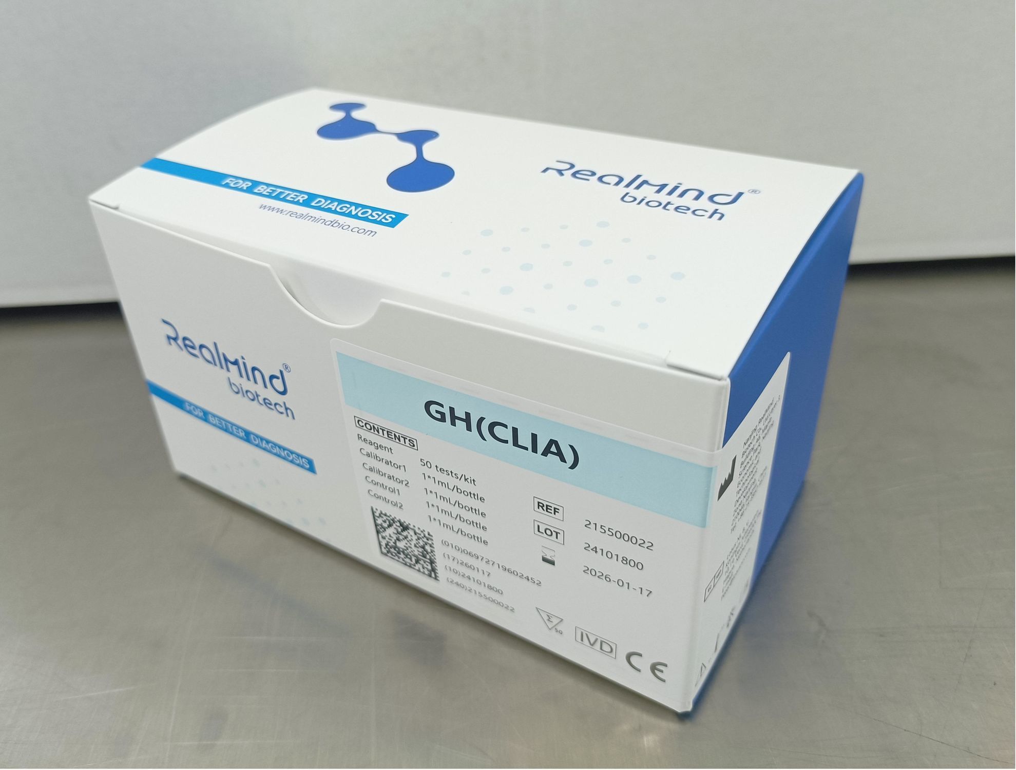 Growth hormone test kit - CLIA - Nanjing RealMind Biotech Co., Ltd ...