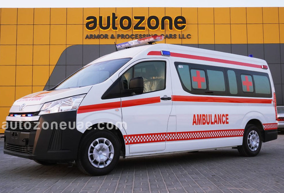 Van ambulance - Hiace - AUTO ZONE ARMOR AND PROCESSING CARS L.L.C