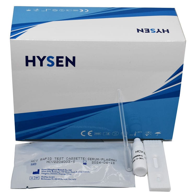 Rapid hepatitis C test HIHC301 HYSEN HANGZHOU BIOTECH for
