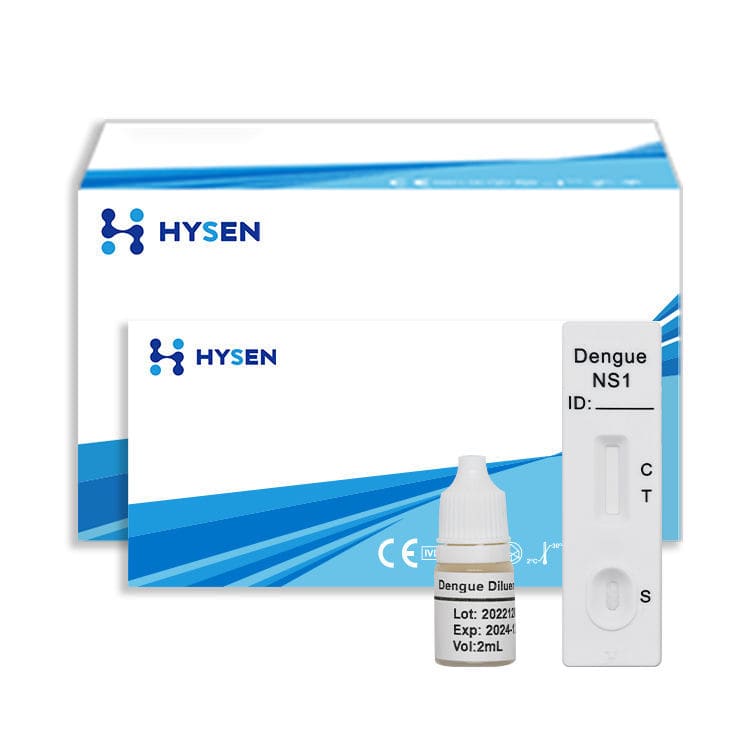 Rapid dengue fever test NS1 HYSEN HANGZHOU BIOTECH for antigens