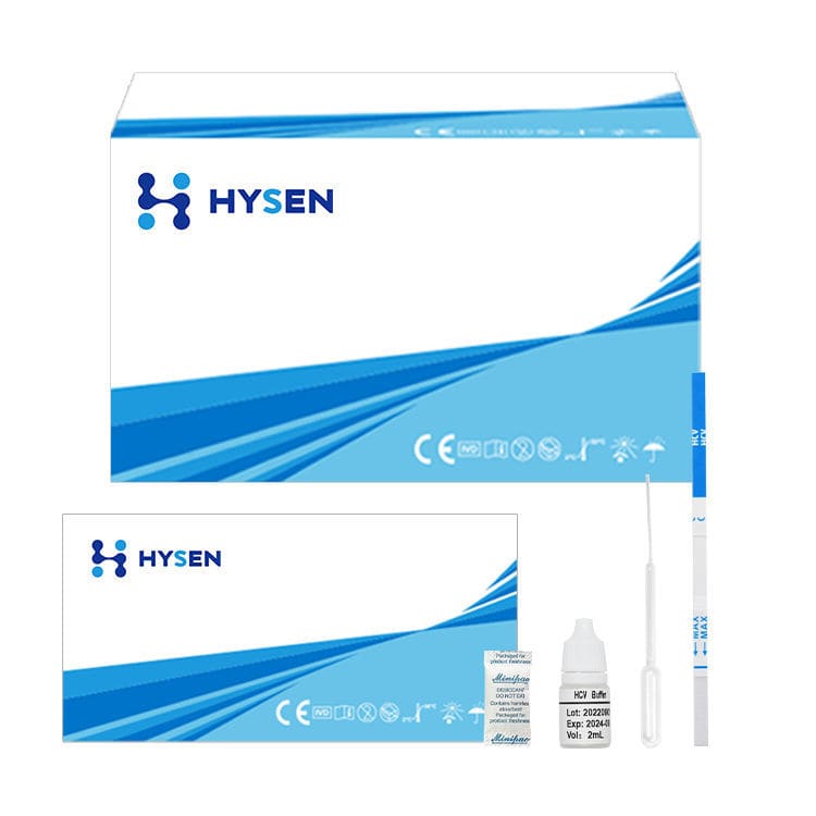 Rapid hepatitis C test HCV HYSEN HANGZHOU BIOTECH for antigens
