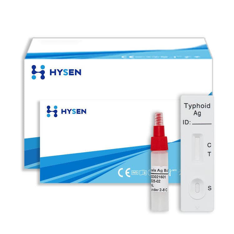 Rapid typhoid test AG HYSEN HANGZHOU BIOTECH for antigens
