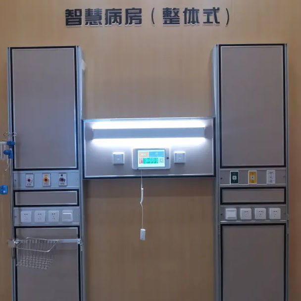 Wallmounted bed head unit Weclearmed modular / with light