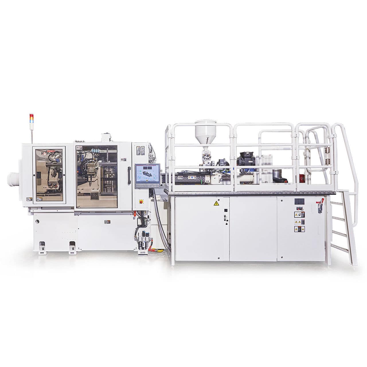 Horizontal injection molding machine Husky Injection Molding Systems for medical device