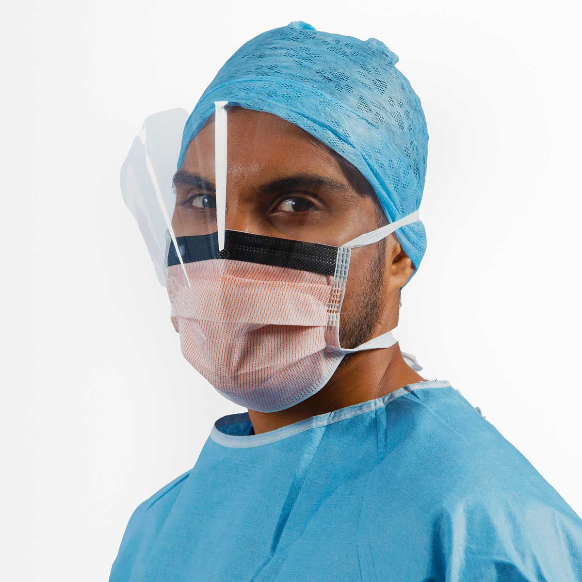 Injrue Mask Type IIR surgical mask - FLUIDSAFE™ - ISOL8 Healthcare - polypropylene ...