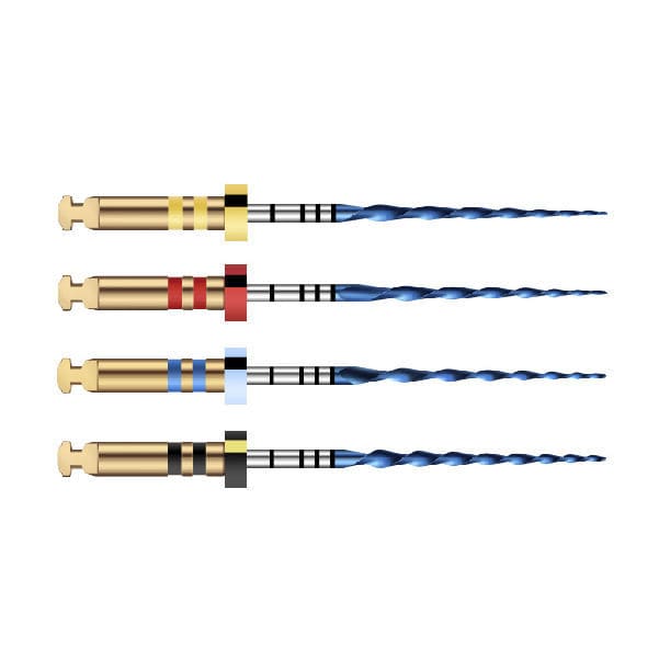 Rotary endodontic file CC One Blue Bondent GmbH reciprocating / for root canal treatment