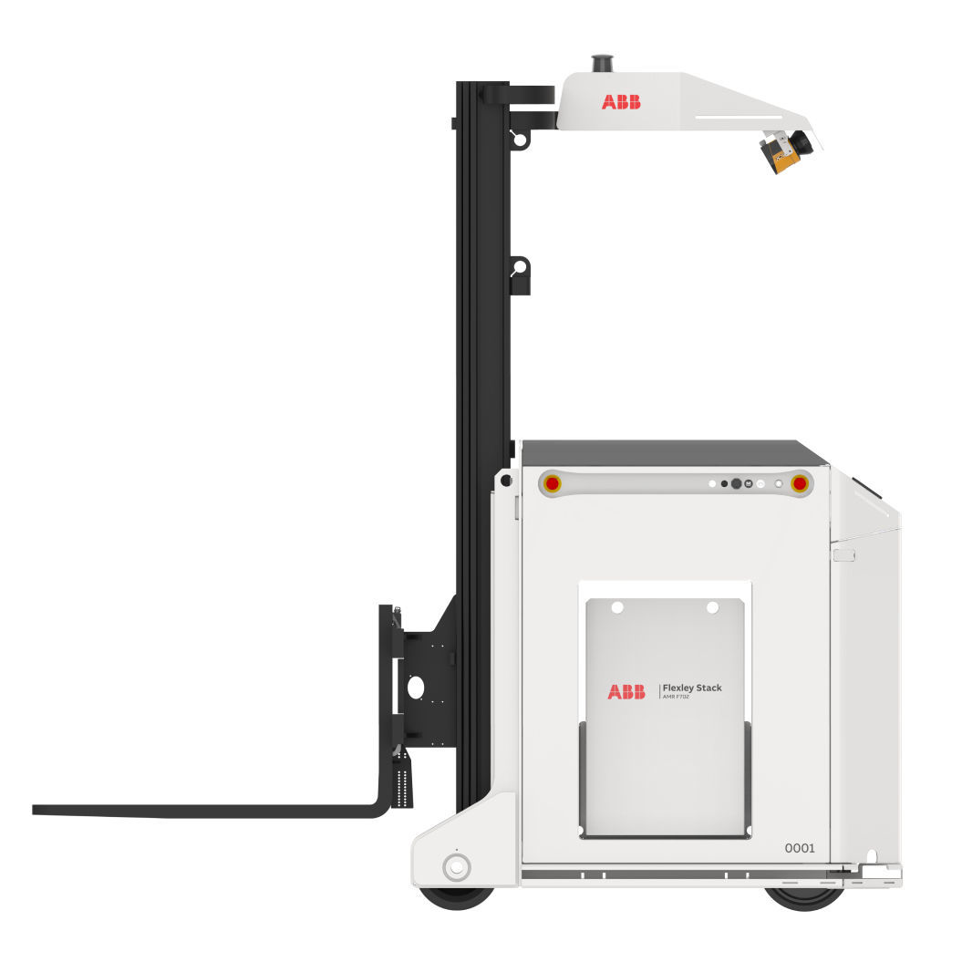 Forklift AMR Flexley Stack ABB Robotics Industrial For Healthcare Facilities