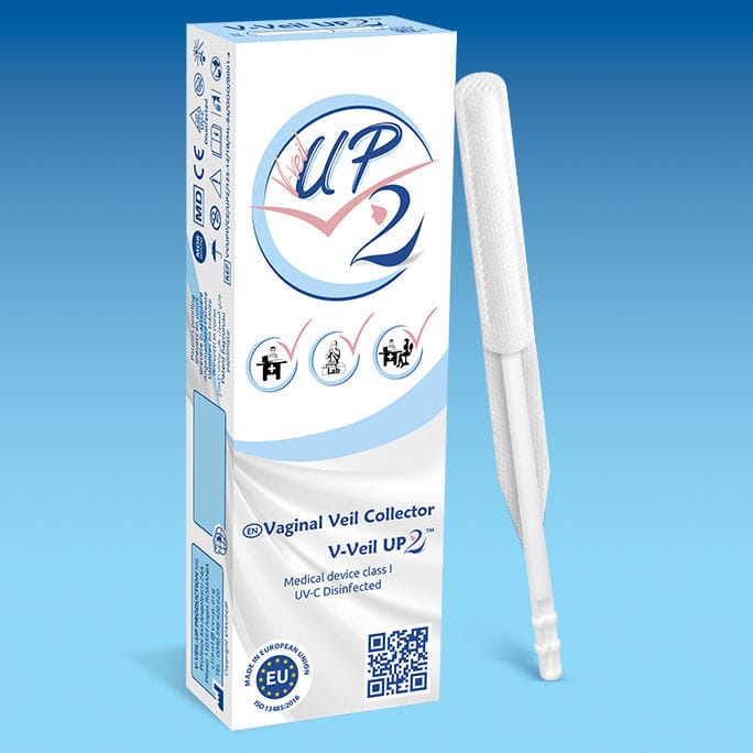 Laboratory swab VVeil UP2™ VVeilUp Production herpes simplex virus / HPV / Mycoplasma