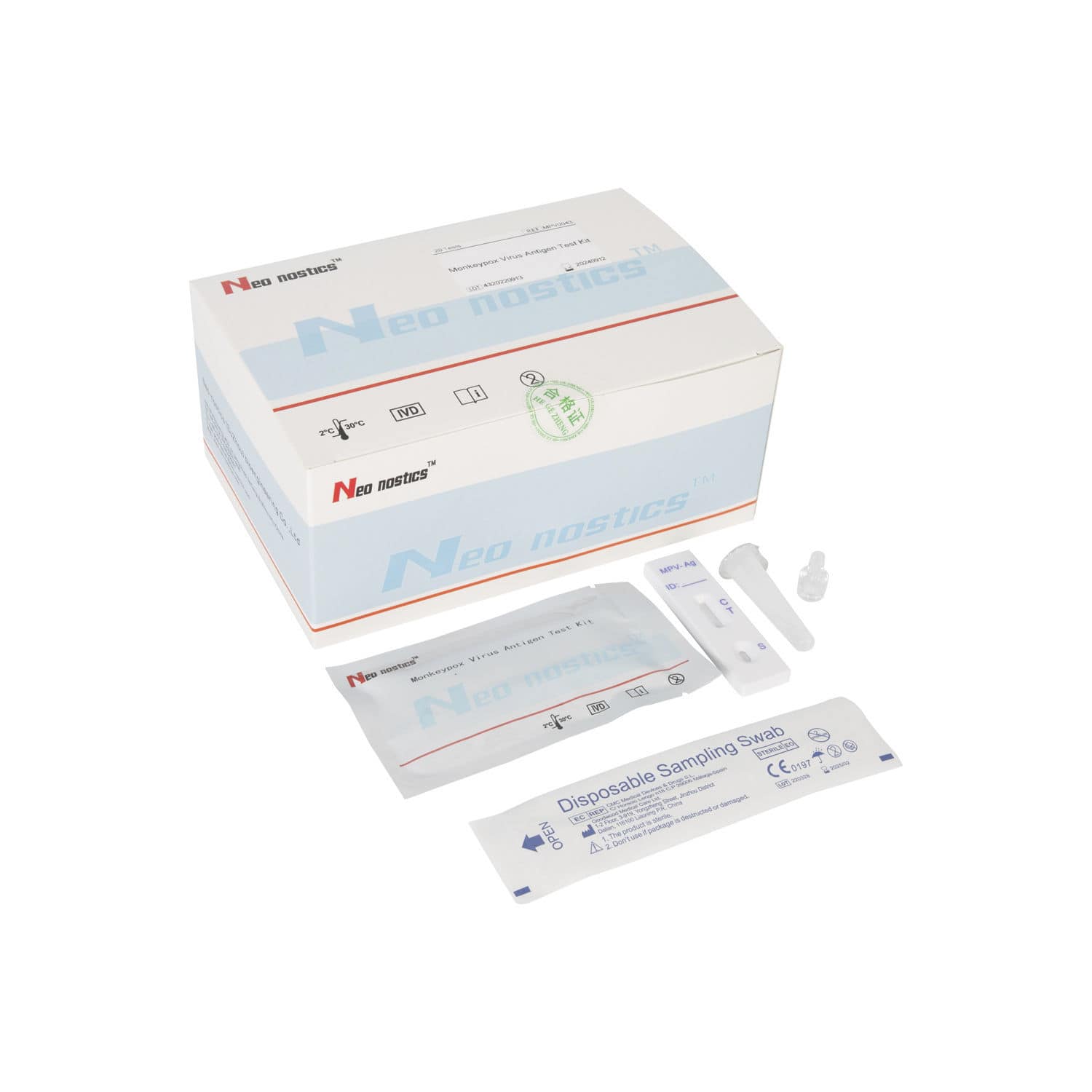 Infectious disease rapid diagnostic test - MPV0043 - Neo-nostics - for ...