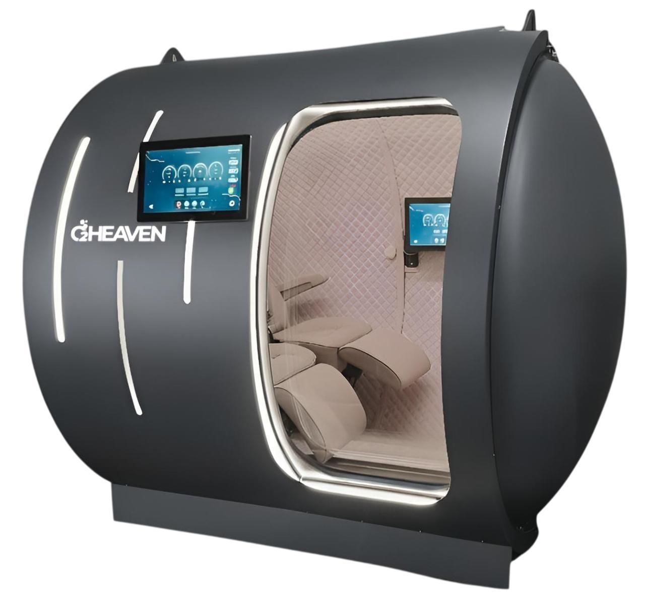 Enclosed O2 Pods Oxygen therapy hyperbaric cabin - Duo Premium™ - O2Heaven Reyosis ...