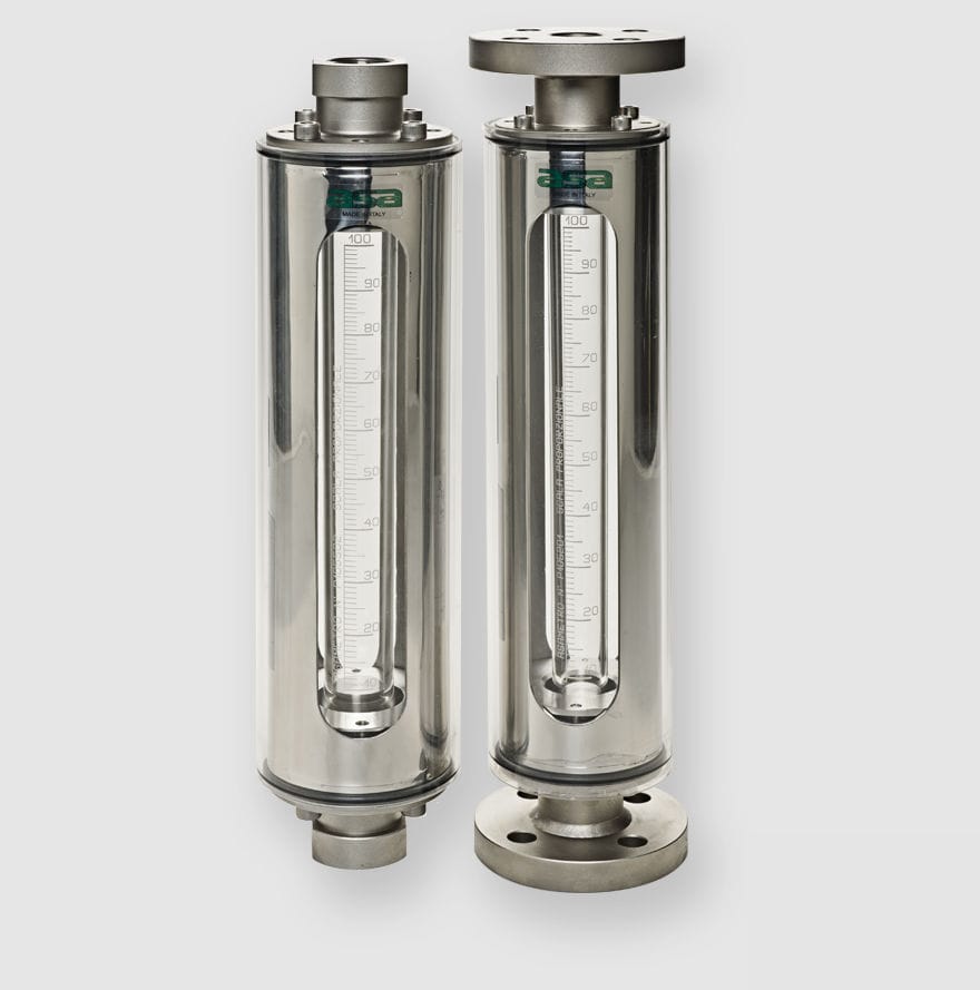 Variable-area flow meter - Asameters® E - ASA S.r.l. - gas / for ...