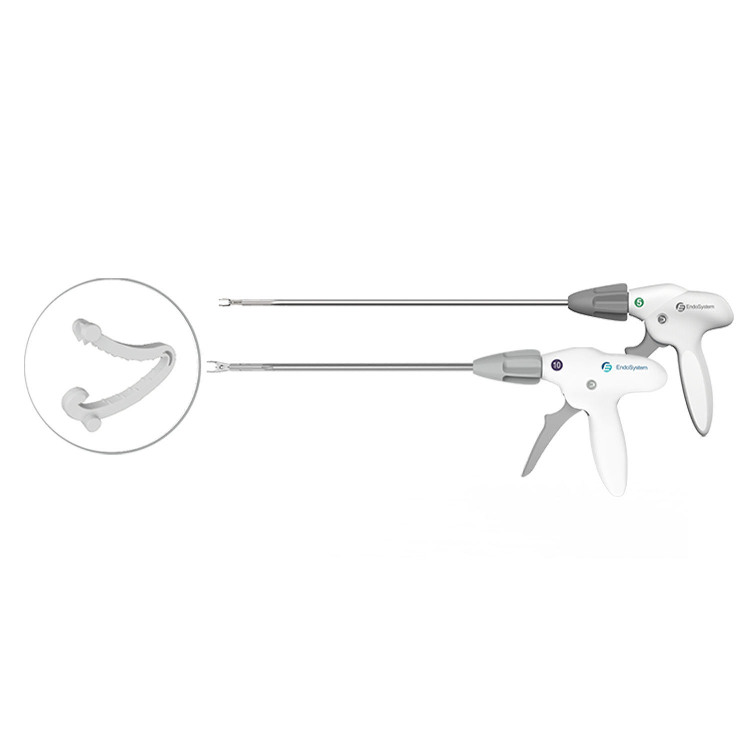 Laparoscopic clip applier - ELC02 - EndoSystem Medical - vascular ...