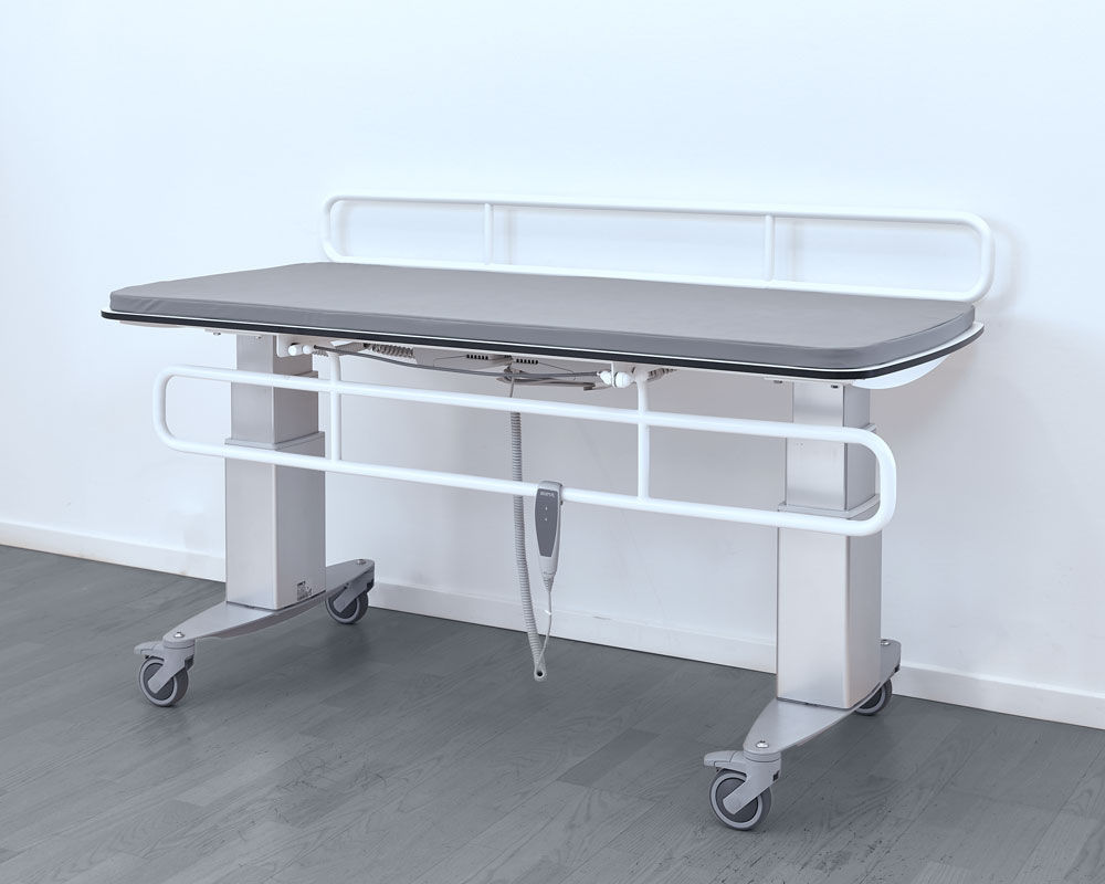 Changing table 40 30406 ROPOX rectangular height adjustable electric